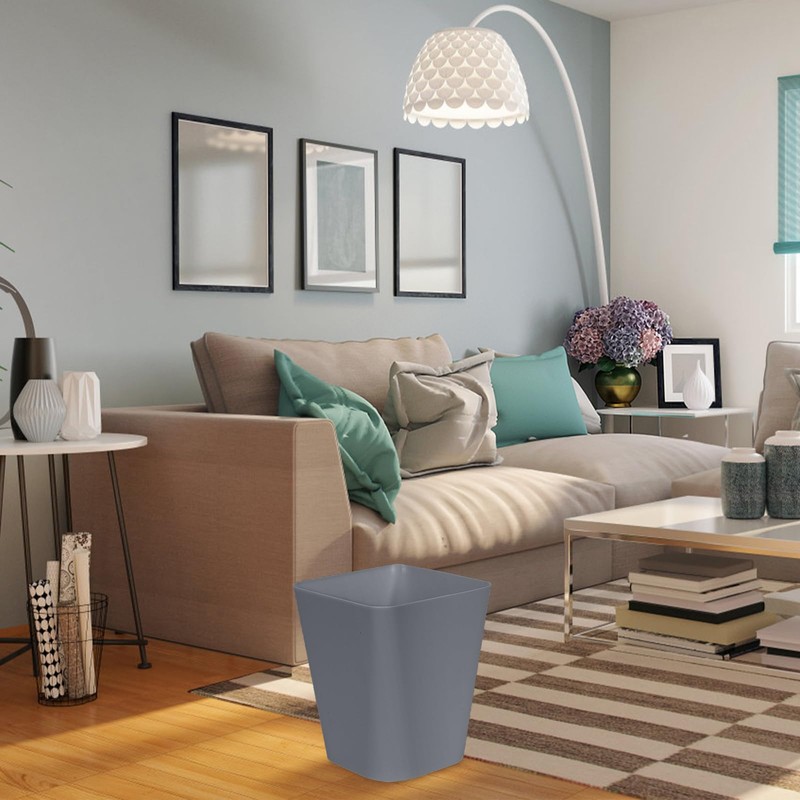 ZXJ Small Trash Can - Waste Basketbin - 1.8 Gallon