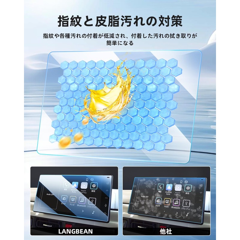 LANGBEAN Daihatsu Move Canvas Navigation Protective Film 9 Inch Move