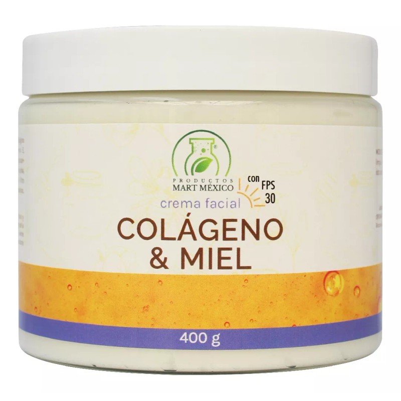 Productos Mart Mexico Crema Facial De Colágeno Con Miel Con