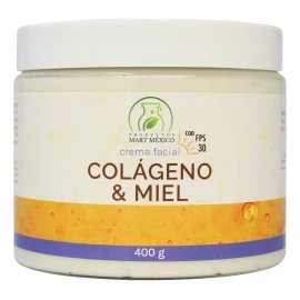 Productos Mart Mexico Crema Facial De Colágeno Con Miel Con Fps (400g) 12 Pack