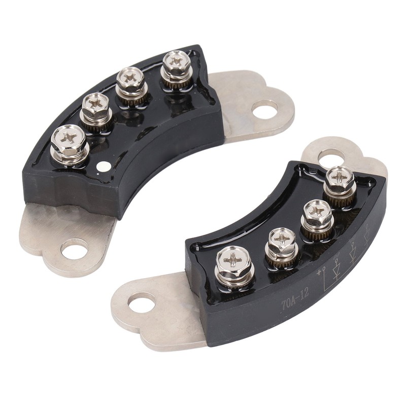 2PCS Rotating Rectifier Module Stable Current Diode Bridge Rectifier Wheel