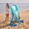 WEKAPO Beach Blanket Waterproof Sandproof Oversized, Extra Large Beach Mat