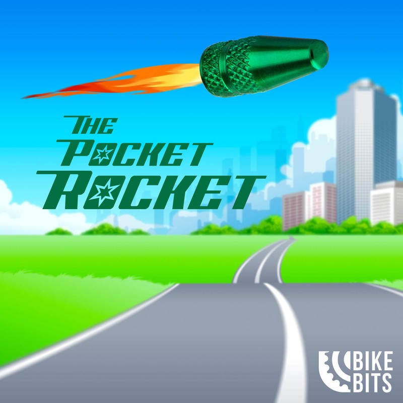 Bike Bits Presta Valve Caps - Use On Presta/French Valves