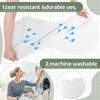 Hahafelt 3 Pcs Changing Pad Liners Fits in Peanut Shape