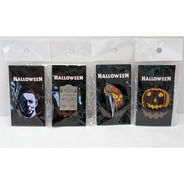 Trick or Treat Studios Halloween 1978 4 Enamel Pins Michael