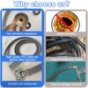 Dehumidifier Drain Hose 3/4 Inch FHT Connection, With Brass Joint