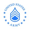 E-6 Staff Sergeant US Army Rank Sticker - Decal -