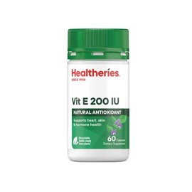 헬써리스 비타민E 200IU 60정 Healthiest Vitamin E 200 IU 60 Tablets