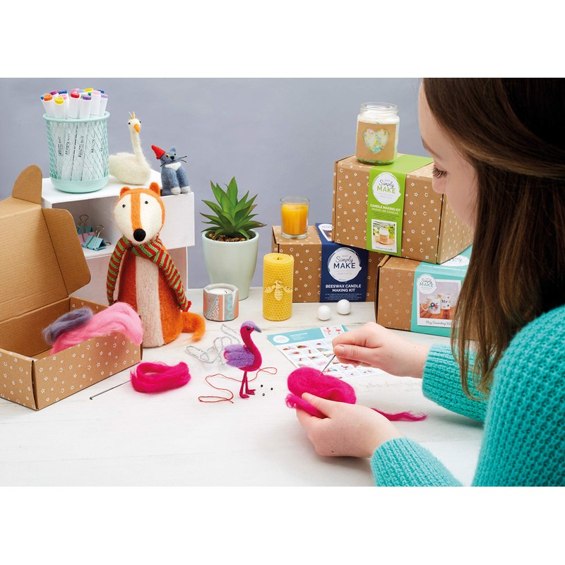 Simply Make - Create Your Own Owl Door Stop, Fabric