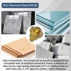 Diamond Step Drill Bit Set (20mm/35mm/50mm) - M10 Thread Hole