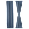 DWCN French Door Curtains – Rod Pocket Thermal Blackout Curtain