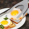 Ciieeo 2 in 1 Grip and Flip Spatula Tong, Egg