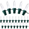 Remagr 120 Pcs Christmas LED Replacement Bulb Mini Wide Angle