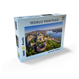 MyPuzzle Castle Palace in Budapest, Hungary, UNESCO World Heritage Site - Premium 1000 Piece Jigsaw Puzzle for Adults