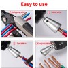 JIXINMIYUE 2PCS Wire Twister Tool for Drill and 20PCS Electrical