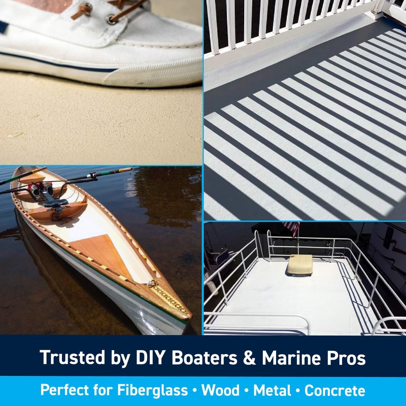TotalBoat TotalTread Non Skid Deck Paint (Beige, Gallon) | Marine-Grade