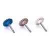 6Pcs Dental Rubber Polisher Composite Resin Polishing Wheel Spiral Flex