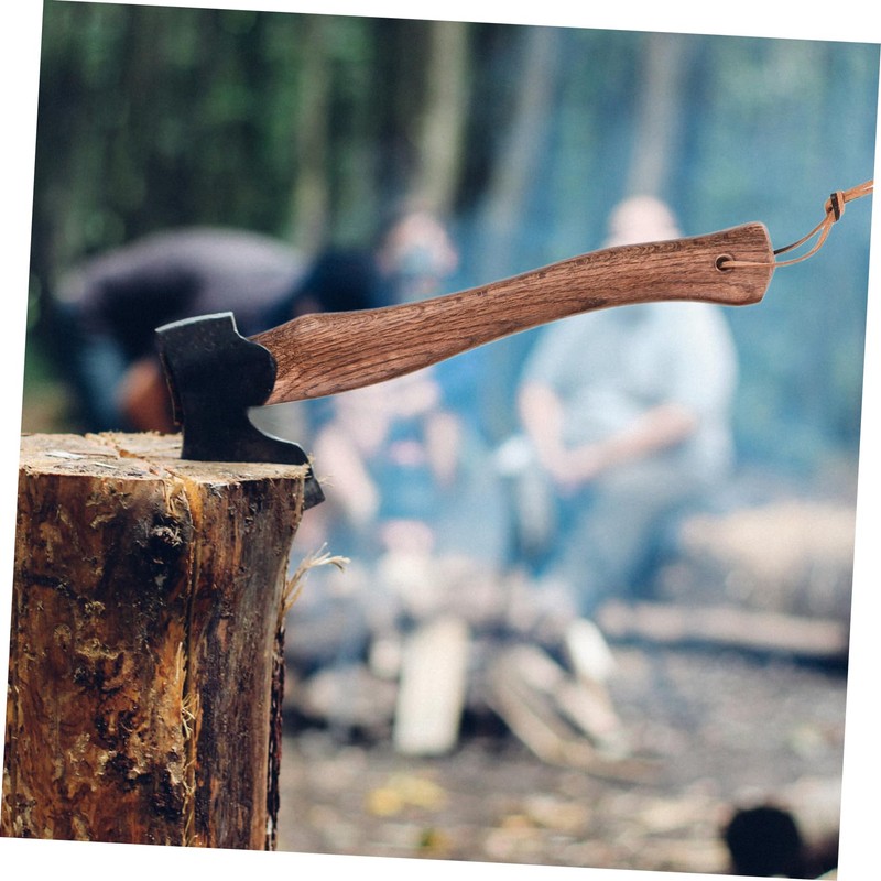 Sosoport 2pcs Sturdy Wooden Axe Handle Comfortable Grip Replacement for
