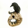 Joh.Vogler GmbH Raven on Skull with Two Tea Lights
