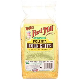 Bobs Red Mill 19490 Organic Polenta Corn Grits, 24 Oz