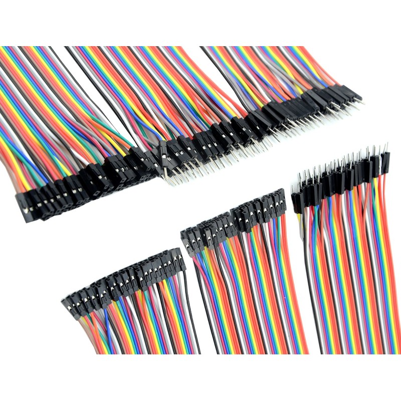 WMYCONGCONG 5個 ロータリーエンコーダモジュール KY-040 360度ブリックセンサースイッチボード ノブキャップ付きと120個 多色デュポンワイヤー ケーブル ジャンパー ブレッドボード