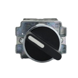 Shopcorp - 3 Position Maintained Selector Rotary Switch - Waterproof Self-Lock Switch, 22mm Mounting Hole, NO/NO Control Function, 220VAC Voltage and 10A Contact Current - XB2-BD33 Model (4 Pack)