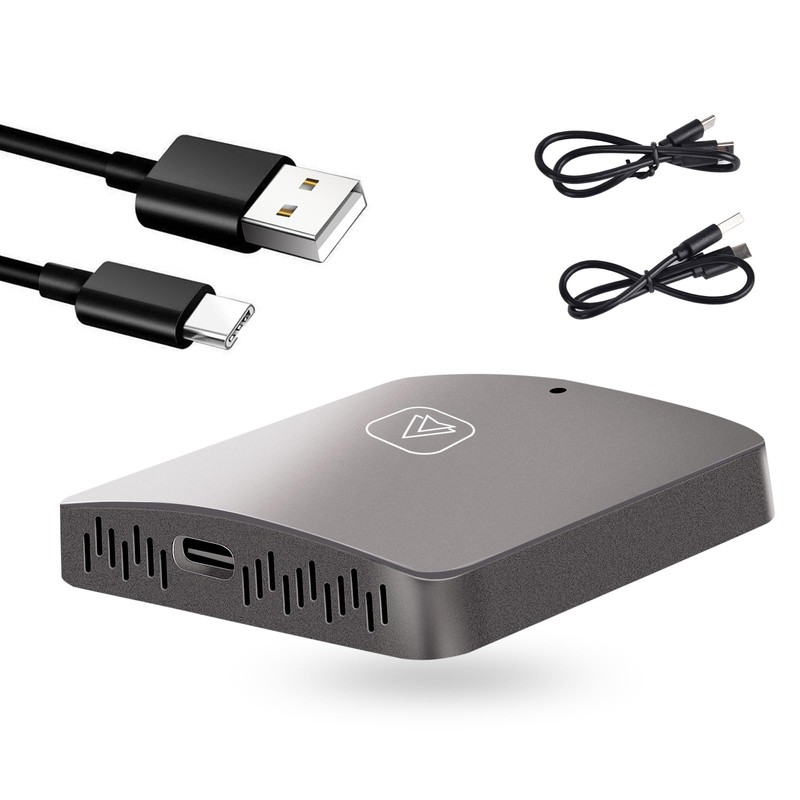 Podofo Android Auto Wireless Adapter, Kabelloser Android Auto Dongle für