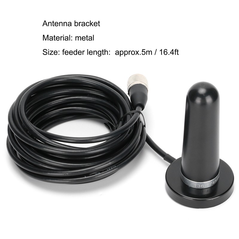 Mini Car Antenna Dual Frequency Antenna Accessories with 5m Feeder