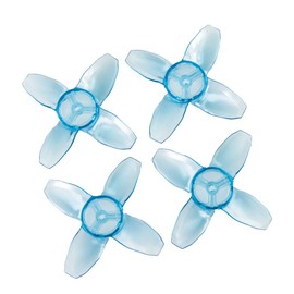 EMAX Avan Tinyhawk 4-Blade Turtlemode Propeller (40mm - Set of 4) - C - Clear Blue