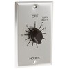 TORK C512H Spring-Wound in-Wall Twist Timer with Commercial Style Metal
