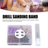60PCS Drill Sanding Band Effective Dead Skin and Calluses Removal
