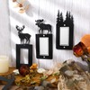 Lothee 6 Pcs Metal Bear Light Switch Cover Plate Moose