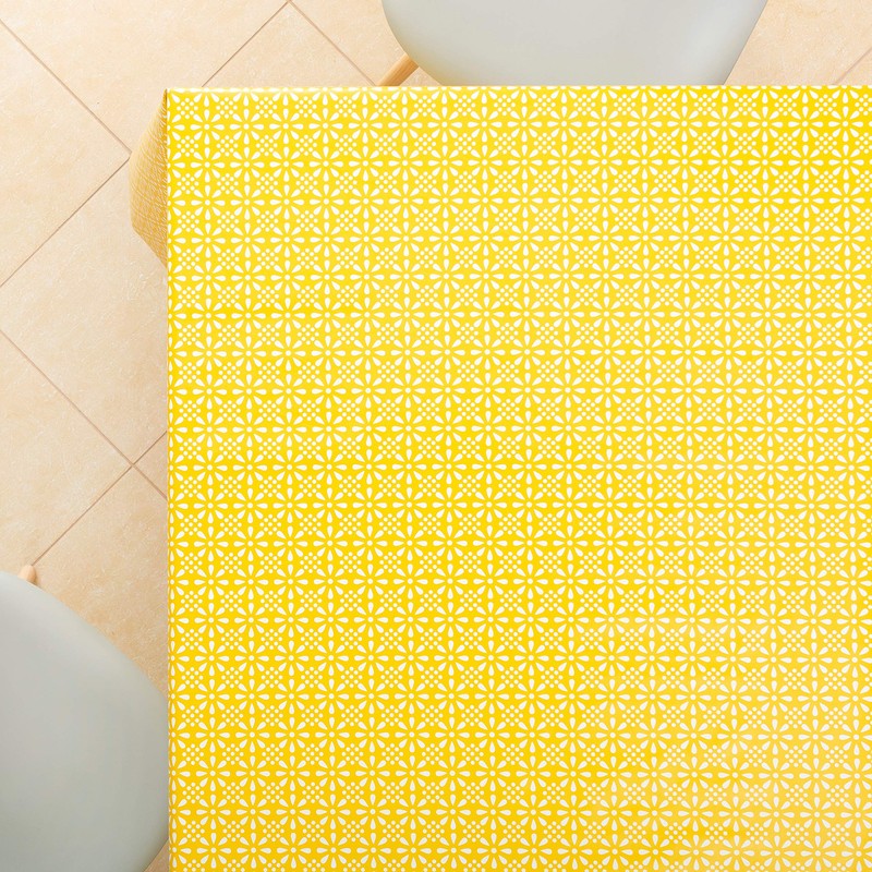 KP HOME Waterproof PVC Wipe Clean Tablecloth - Rectangle Oilcloth