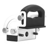Woodworking Hole Locator Aluminum Alloy Adjustable 0‑90° Clear Scale Guide