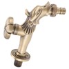 Antique Faucet G1/2 Engraved Brass Vintage Bronze Horse Shape Hanging