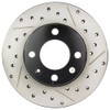 StopTech 127.33012L Sport Drilled/Slotted Brake Rotor (Front Left), 1 Pack
