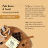 Palo Santo & Copal Smokeless Incense Bricks & Oriental Burner