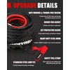 FIERYRED 3/8inch 92FT 23809 LBS Synthetic Winch Rope Cable Kit