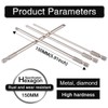 HOHXEN 4 Pcs 150mm Slotted Screwdriver Bit Set Magnetic Flat