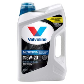 Valvoline Daily Protection SAE 5W-20 Synthetic Blend Motor Oil 5 QT (Packaging May Vary)