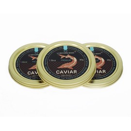 Three-pack Ossetra sturgeon caviar 1.06 oz (Pack of 3)