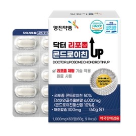 영진약품 콘드로이친 분말 가루 영양제 보충제 60정 연골관리복합식품
