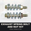 DXNQ 2 PCS Exhaust Bolt and Spring, Automotive Premium Grade