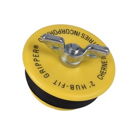 Cherne Hub-Fit Gripper Plug, Yellow, 2" (270528)