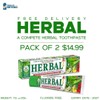 Al Riyan Herbal Toothpaste 5-in-1 Natural, Al Riyan, Fluorid