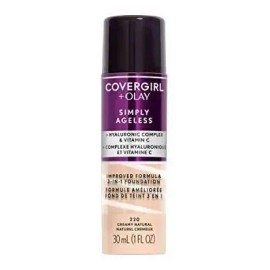 Fundación Líquida Covergirl Y Olay Simply Ageless 3-en-1, Cr