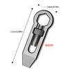 AIXXCUVQ Portable Multi-Functional Pry Bar Tool Mini Key Chain Multi-Functional