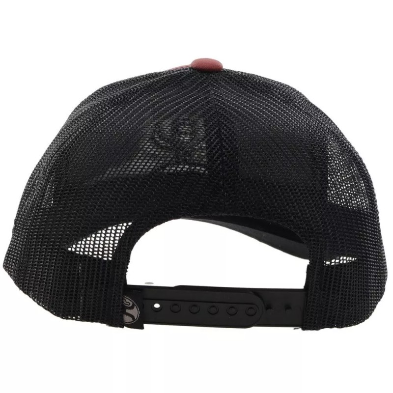 Hooey "Arc" Welder RUST/BLACK Snapback Hat 2221T-RUBK
