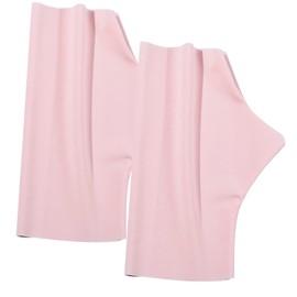 Healeved 1pair Uv Protective Fingerless Gloves for Nail Art Soft Breathable Manicure Gloves for Salon Use Outdoor Activities Comfortable Hand against Uv Light