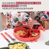 Fackelmann Set Posate Bambini 3 Pezzi – Forchetta, Cucchiaio e